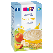 Cereale Hipp cu lapte piersici si banane de la 4 luni 250 g