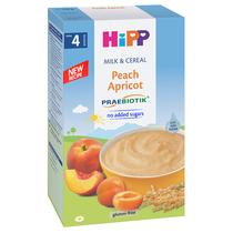 Cereale Hipp cu lapte piersici si caise de la 4 luni 250 g
