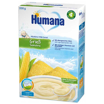 Cereale Humana cu fulgi de gris de la 4 luni 200 g