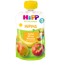 Piure Hipp Hippis mere, pere si banane de la 1 an 100 g