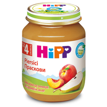 Piure de fructe Hipp piersici de la 4 luni 125 g