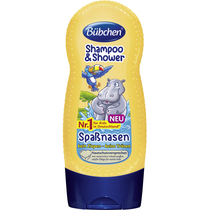Sampon si gel de dus Bubchen Shampoo & Shower Spaßnasen 230 ml
