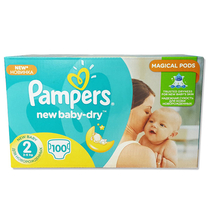 Scutece Pampers new baby-dry 2 mini giant pack 100 buc pentru 3-6 kg