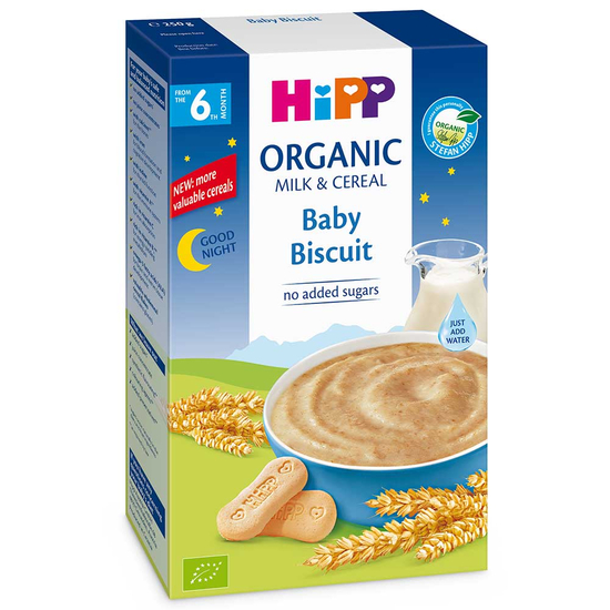 Cereale Hipp cu lapte noapte buna cu biscuitul copilului de la 6 luni 250 g