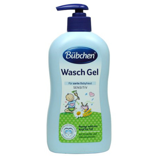 Gel de dus cu pompita pentru copii Bubchen Wasch Gel 400 ml