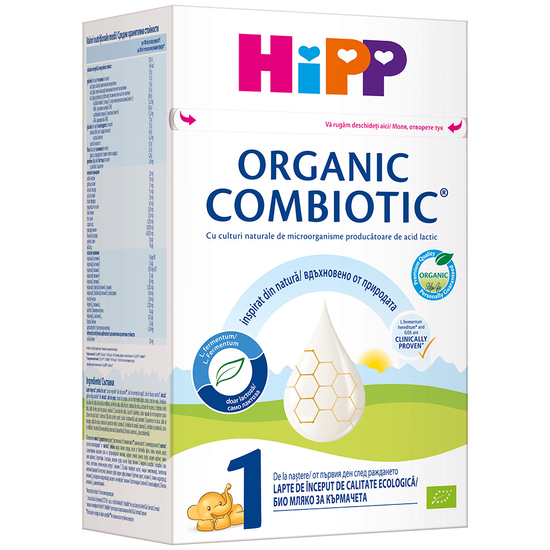 Lapte praf Hipp 1 Organic Combiotic de la nastere 800 g