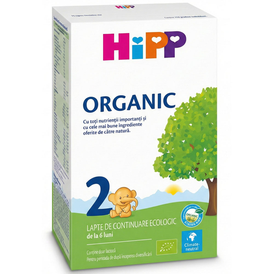Lapte praf Hipp 2 Organic de la 6 luni 300 g