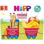 Gustare cu fructe Hipp mere si piersici de la 5 luni 4 x 100 g