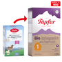Formula de lapte praf de capra Topfer 1 Bio de la nastere 400 g